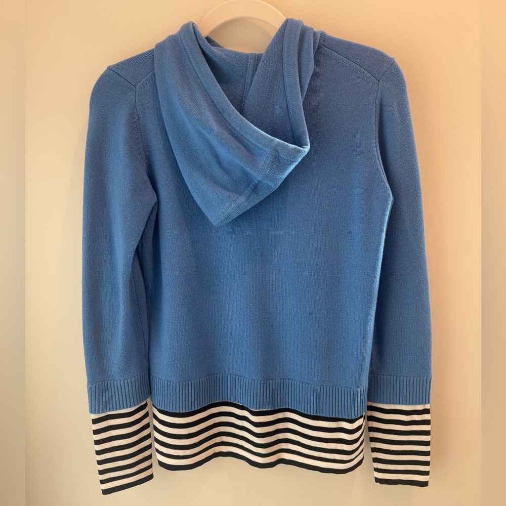 Michael Kors Collection Woman’s cashmere hoodie - blue/xs - Picture 3 of 10